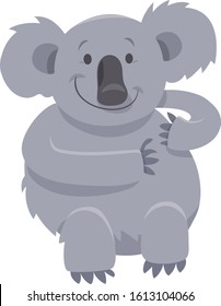 Illustration of koala, with white background vector