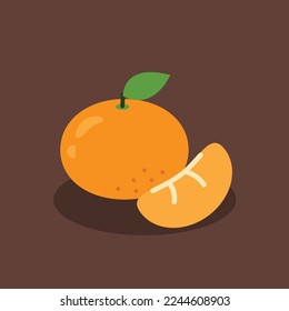 Illustration koreanischer Wintersnacks