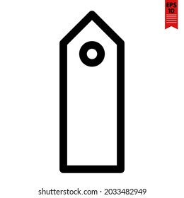 ilustración del icono de diseño de etiqueta