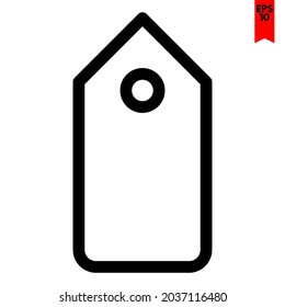 ilustración del icono de diseño de etiqueta