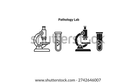 Illustration of laboratory equipment typically found in a psychology research lab