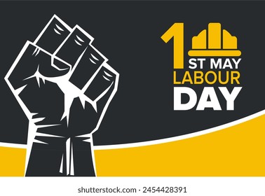 illustration labour day background vector free