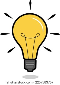 illustration of a lamp on a transparent background