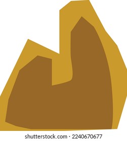 Illustration von Flächen, um Design-Material hinzuzufügen