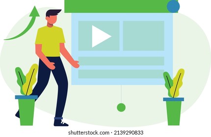 Illustration  for Landing Page design