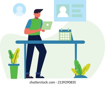 Illustration  for Landing Page design