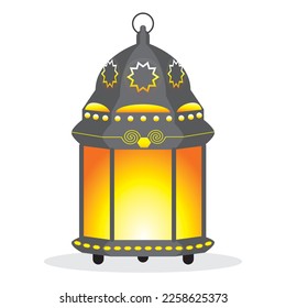 illustration of lantern ramadan vector