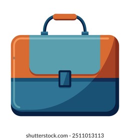 Illustration of Laptop bag Isolated on white