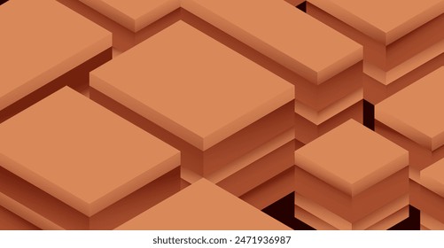 illustration of a large chocolate maze background. chocolate cake maze illustration
