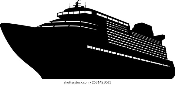 Ilustración de un Grande crucero