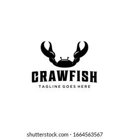 Illustration of large red crab with strong claws looks scary to eat.