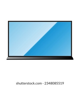 It is an illustration of a large TV.