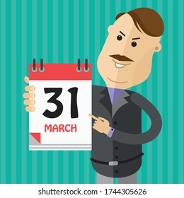 Illustration of last date of tax return file