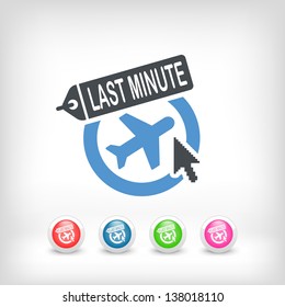 Illustration of "Last minute" link icon