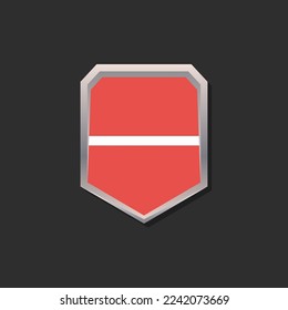 Illustration of Latvia flag Template