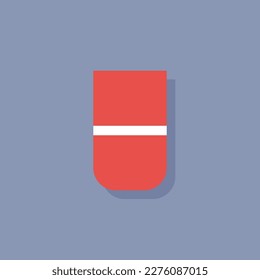 Illustration of Latvia flag Template