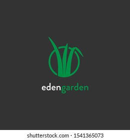 Illustration Lawn Garden Care Logo Design Inspirations