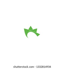 ILLUSTRATION LEAF ECO NATURE ELEMENT LOGO DESIGN VECTOR