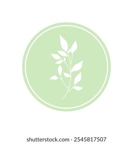 Illustration of a leaf icon