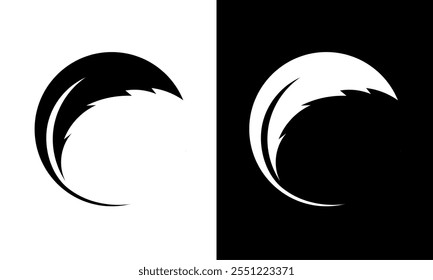 An illustration of a leaf icon