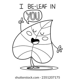 Illustration eines Blattes mit dem Satz, den ich in dir vorführe, T-Shirt-Design
