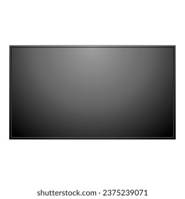 Illustration of LED vision,monitor,large monitor,large display.