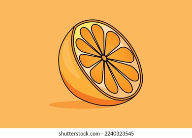 ilustración de un diseño vectorial de limón