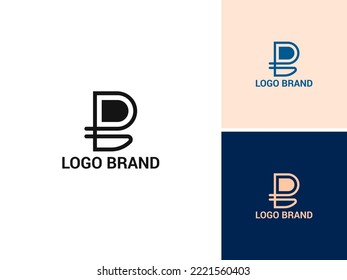 ILLUSTRATION LETTER B WITH KNIFE MODERN LOGO ICON SIMPLE DESIGN VECTOR
