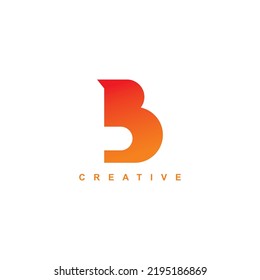 Illustration Letter B Luxury Elegant B Stock Vector (Royalty Free ...