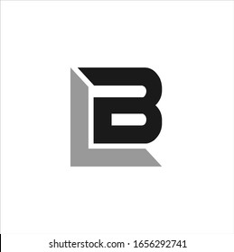 illustration of letter BL vector logo for fashion