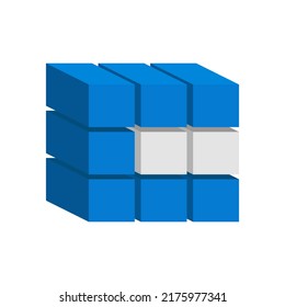 illustration of letter + box good for company packaging