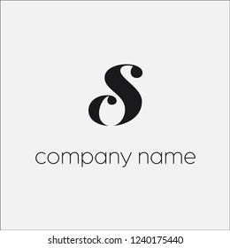 Illustration letter C and S logo vector inspiration
