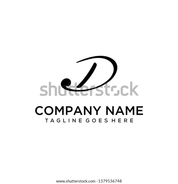 Illustration Letter D Symbol That Made Stock Vector (Royalty Free ...