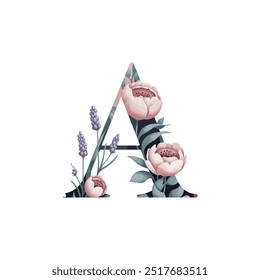 Ilustración de una carta con un diseño