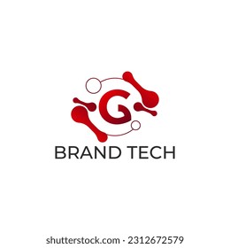 SCHREIBSCHREIBSCHREIBTER G FARDIENSTFARBMINIMALISTISCHES DESIGN-LOGO-SYMBOL MIT VORLAMPLALALATEVEKTOR