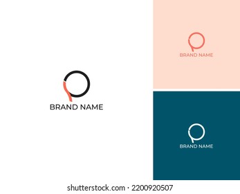 ILLUSTRATION LETTER P MODERN LOGO ICON DESIGN VECTOR