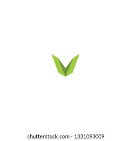 ILLUSTRATION LETTER V GEOMETRIC LOGO ICON FLAT COLOR TEMPLATE SIMPLE MINIMALIST ELEMENT DESIGN SIMPLE VECTOR GOOD FOR APPS, BRAND 