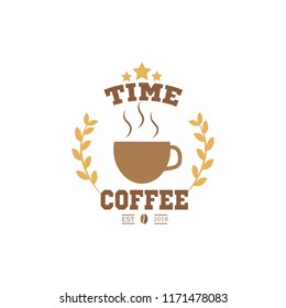 illustration lettering coffee