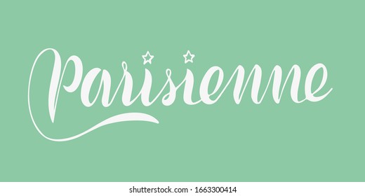 Ilustración de las letras, EPS 10 