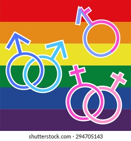 Illustration for LGBT
