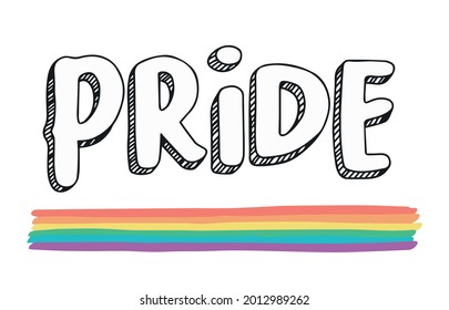 An illustration of LGBT pride.