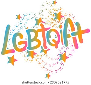 Illustration of LGBTQIA+ , ,