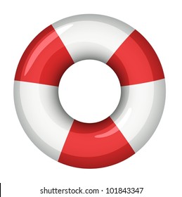 Illustration of a life saver