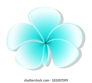 Illustration Light Colored Flower On White Stock Vector (Royalty Free ...