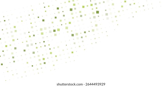 Ilustración Azul claro, Anuncio rojo de Vector verde con conjunto de círculos, puntos. Donuts de fondo Abstractas moderno