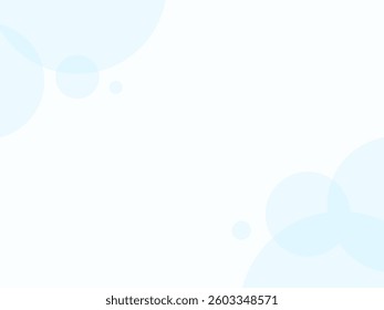 An illustration with a light blue polka dot background.