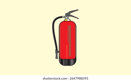 Ilustração de um extintor de incêndio leve (APAR)  