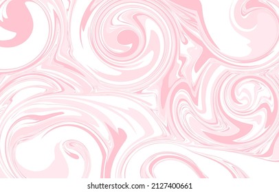 Illustration of a light pink marbled background.It is a vector data which is easy to edit.