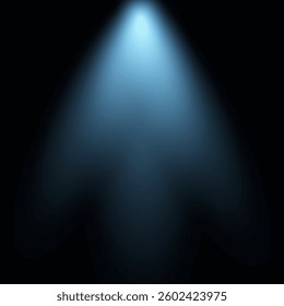 Illustration of light rays lines with blue light speed motion background