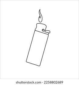illustration of lighters for commercial use